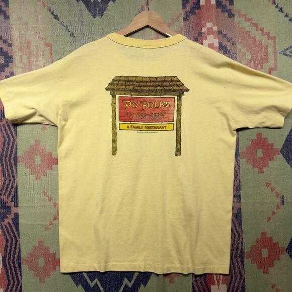 Im Po But Im Proud Vintage T Shirt Size XL 70s - Picture 7 of 8